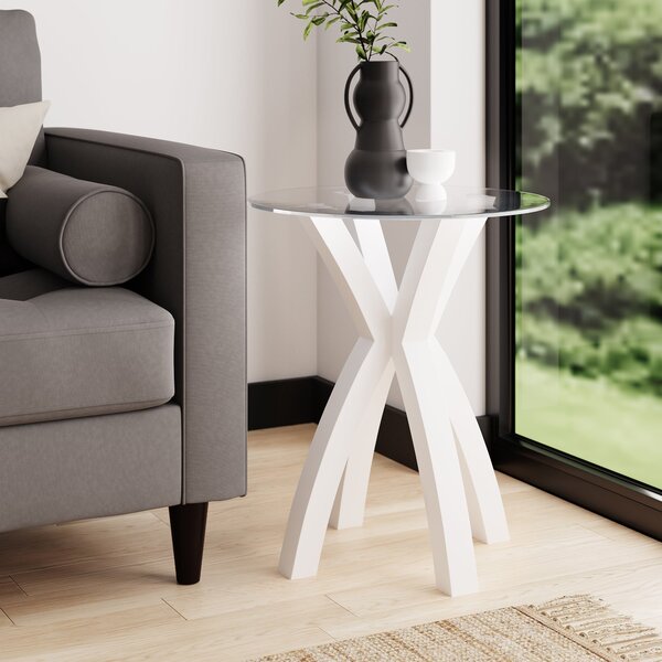 Xavi Side Table White
