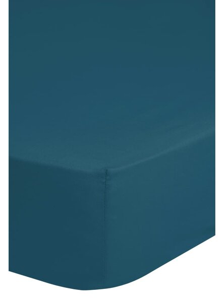 HIP Fitted Sheet 90x200 cm Petrol Blue