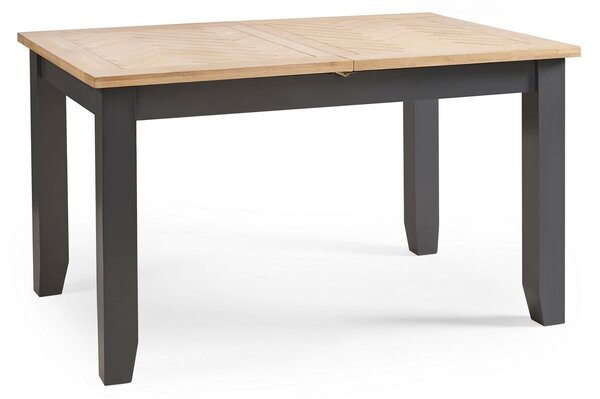 Bordeaux Extendable Dining Table Dark Grey Dark Grey