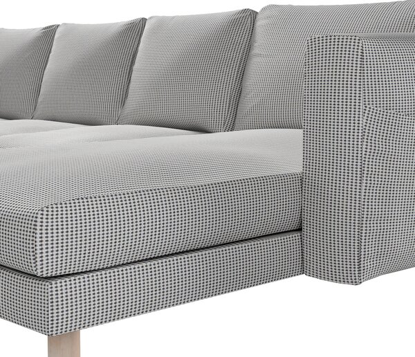 Norsborg 4-seat sofa with chaise longue cover