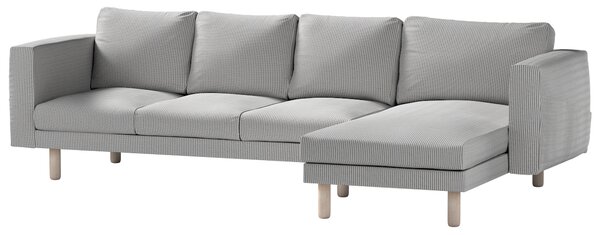 Norsborg 4-seat sofa with chaise longue cover