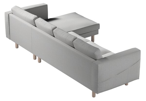 Norsborg 4-seat sofa with chaise longue cover