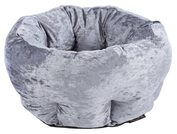 Scruffs Pet Bed Velvet Grey