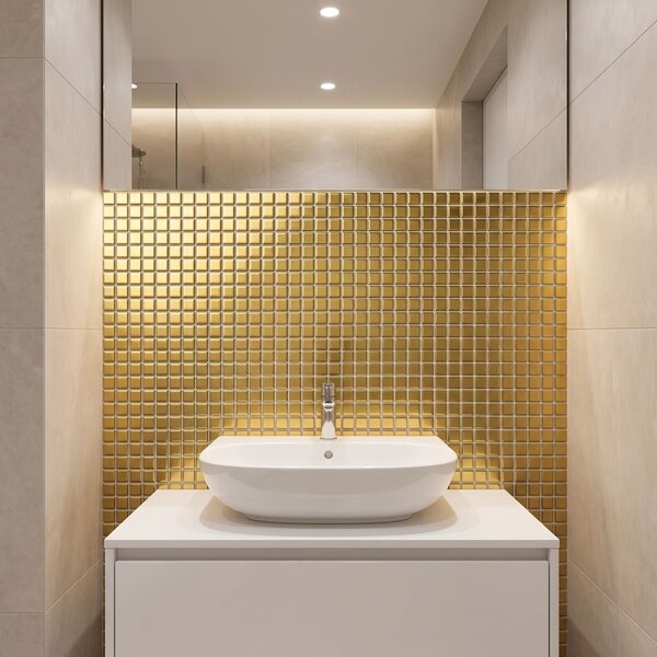 Glass Wall Mosaic REA P14014