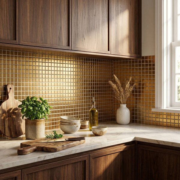 Glass Wall Mosaic REA P14014