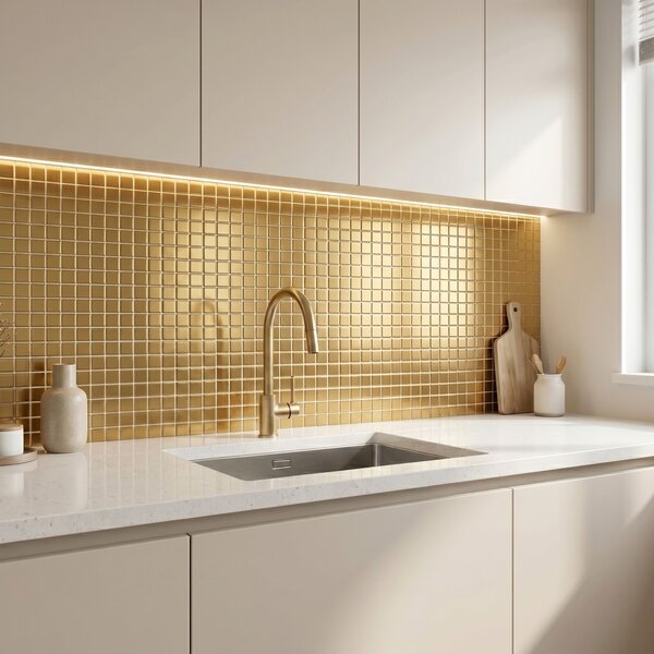 Glass Wall Mosaic REA P14014