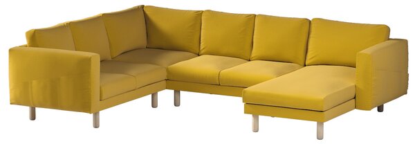 Norsborg 5-seat corner sofa with chaise longue cover