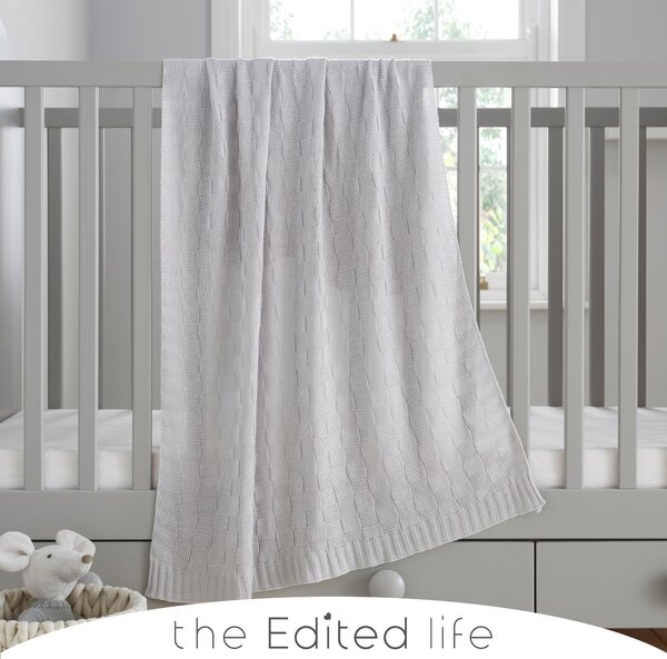 Bamboo Knitted Blanket Natural