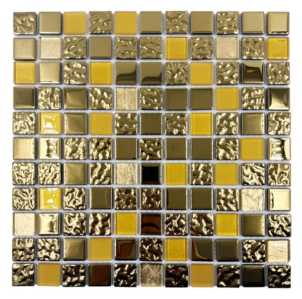 Glass Wall Mosaic REA P14016