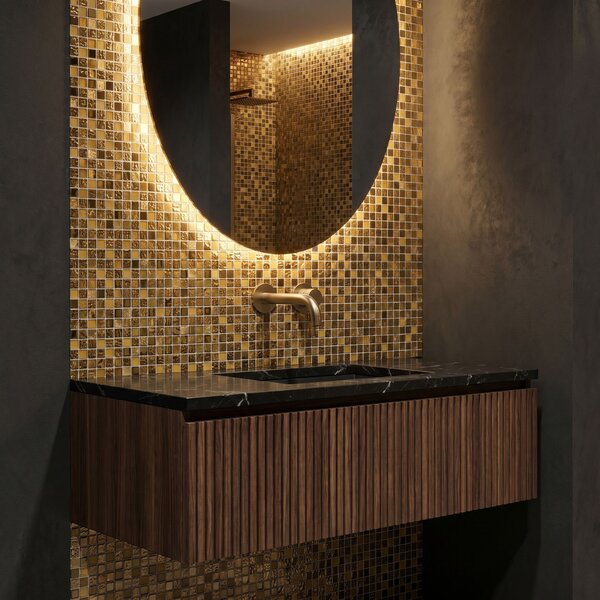 Glass Wall Mosaic REA P14016