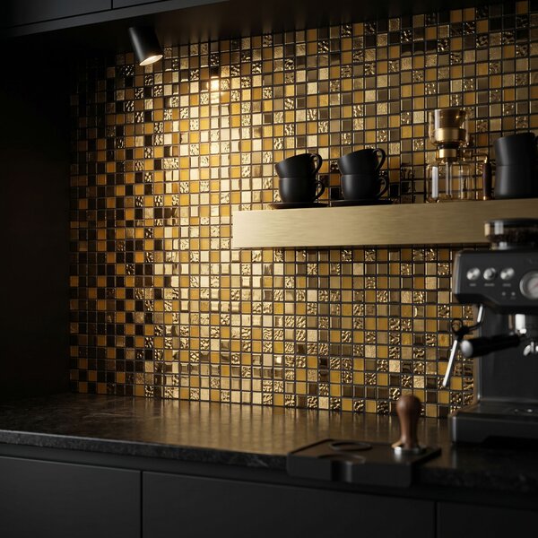 Glass Wall Mosaic REA P14016