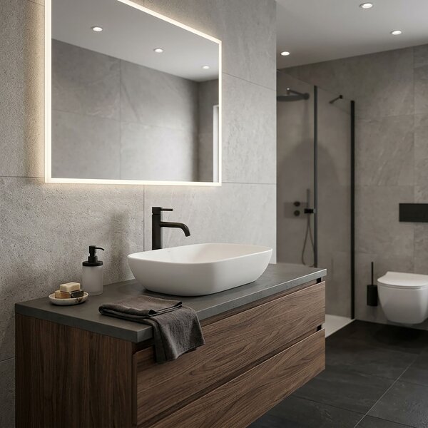 Countertop Basin Rea Claudia 9447 White