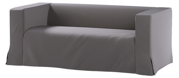 Klippan 2-seater floor length sofa cover with box pleats