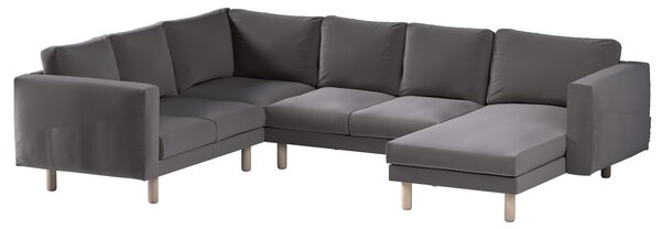 Norsborg 5-seat corner sofa with chaise longue cover