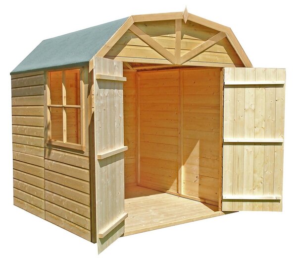 Shire Barn Style Shed - 7 x 7ft