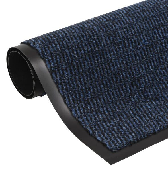 Dust Control Mat Rectangular Tufted 120x180 cm Blue