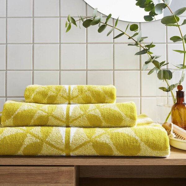 Orla Kiely Botanica Stem Towels Dandelion