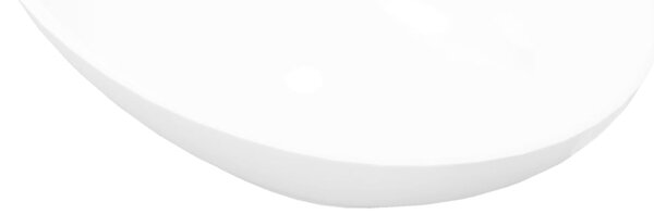 Luxury Ceramic Basin Oval-shaped Sink White 40 x 33 cm