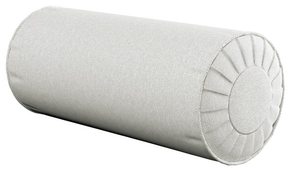 Bolster cushion with pleats
