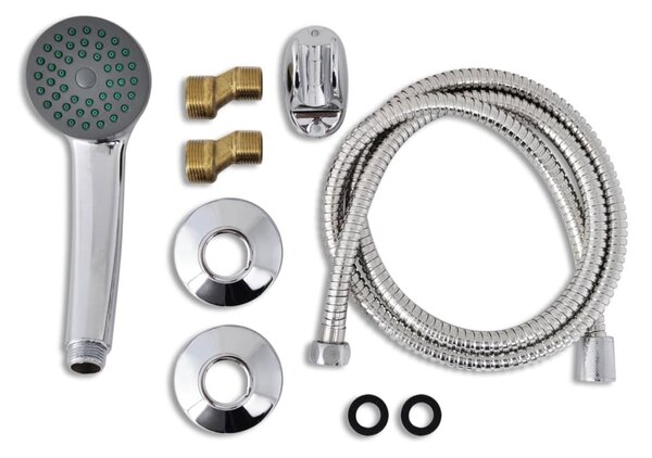 Bath Shower Mixer Tap Kit Chrome