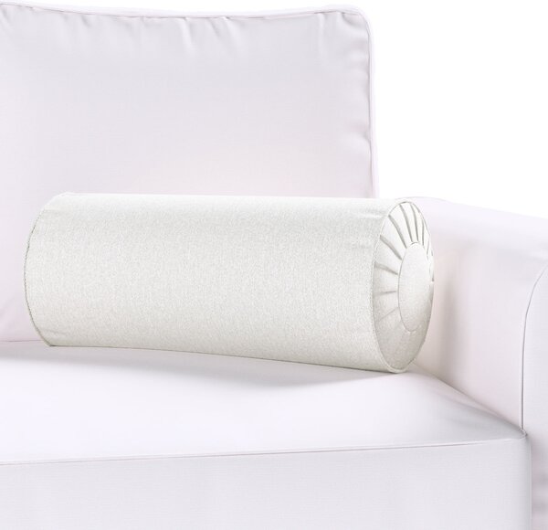 Bolster cushion with pleats