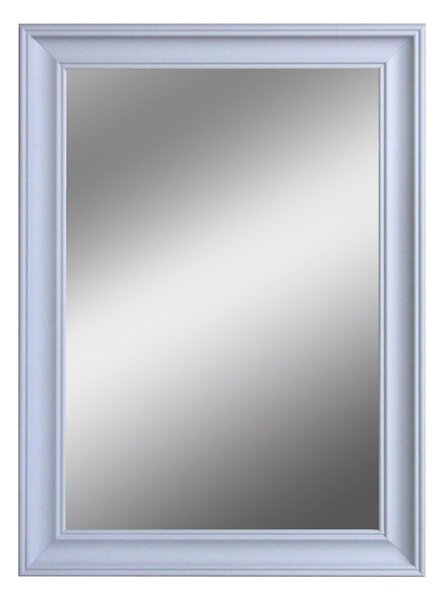 Impressionist Overmantle Mirror, 77x108cm Grey