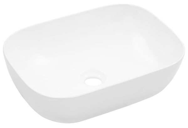 Wash Basin 45.5x32x13 cm Ceramic White