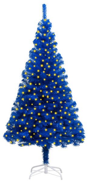 Artificial Blue LED Christmas Tree With Stand