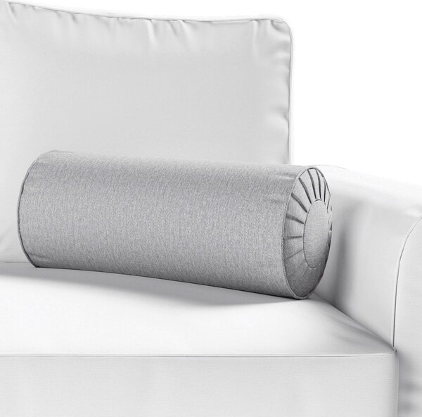 Bolster cushion with pleats