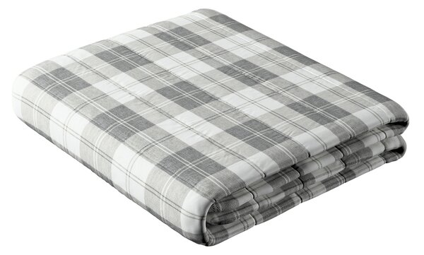 Stripe quilted throw