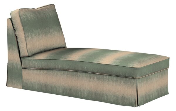 Ektorp chaise longue cover (with a straight backrest)