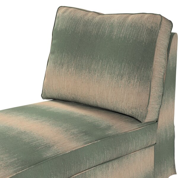 Ektorp chaise longue cover (with a straight backrest)