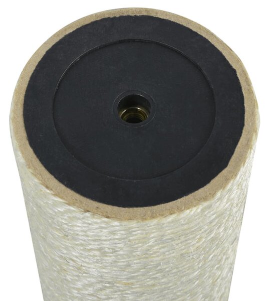 Cat Scratching Post 8x35 cm 8 mm Beige