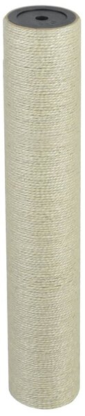 Cat Scratching Post 8x45 cm 10 mm Beige