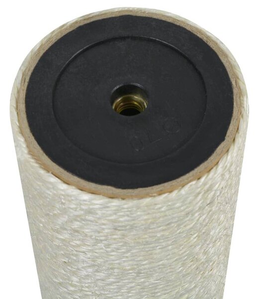 Cat Scratching Post 8x25 cm 10 mm Beige