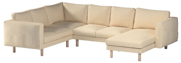 Norsborg 5-seat corner sofa with chaise longue cover