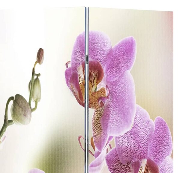 Folding Room Divider 217x170 cm Flower