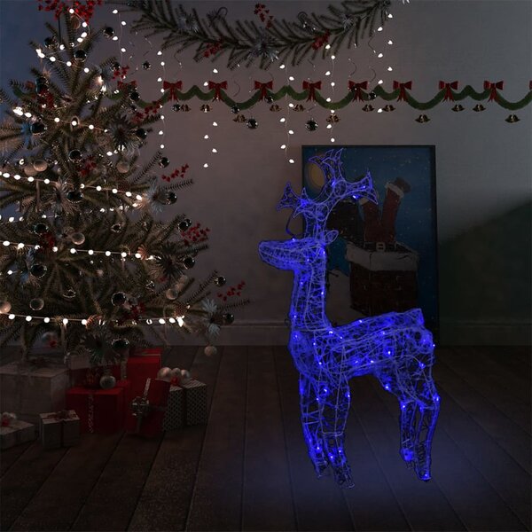 Decorative Acrylic Lighted Christmas Reindeer