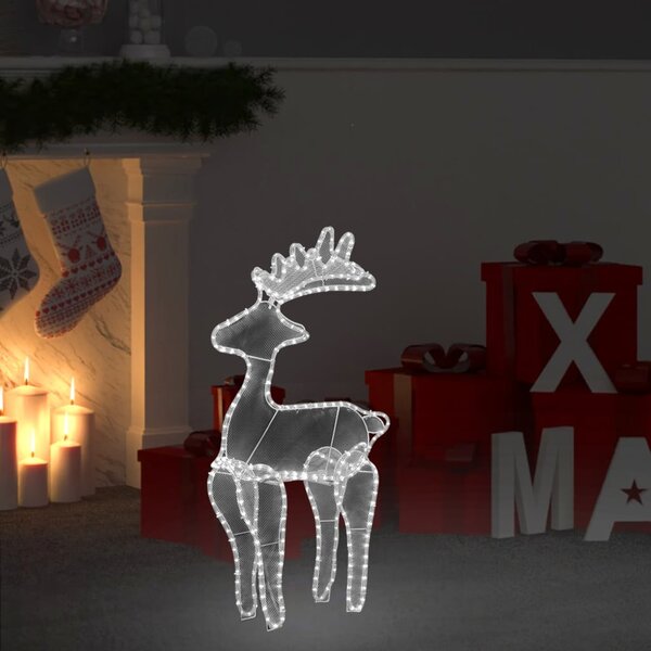 Decorative Cold Light Mesh Christmas Reindeer
