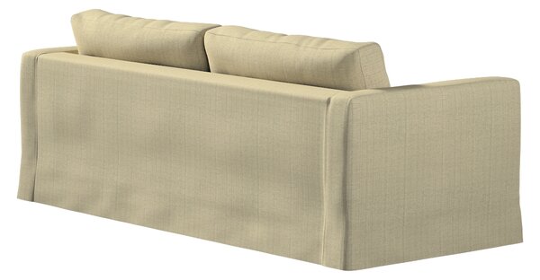 Floor length Karlstad 3-seater sofa cover