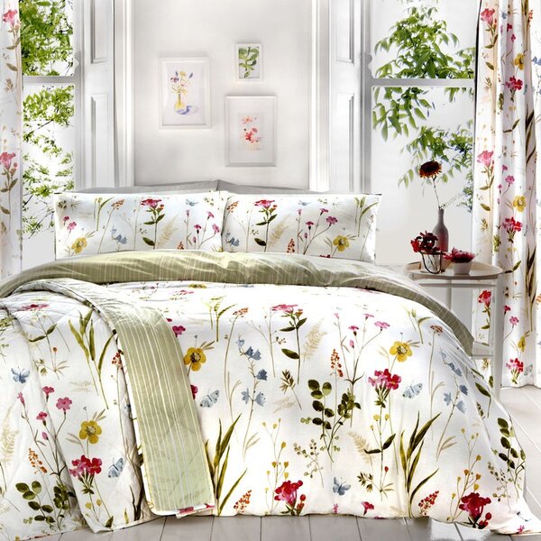 Dreams & Drapes Spring Glade Duvet Cover Bedding Set Multi