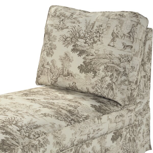 Ektorp chaise longue cover (with a straight backrest)