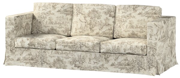 Floor length Karlanda 3-seater sofa cover