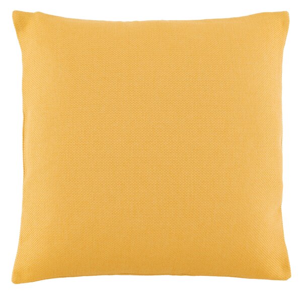 Barkweave Square Cushion yellow