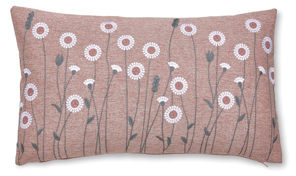 Homestead Scandi Floral Cushion Pink