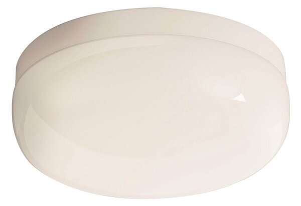Cocoon Oyster 20cm Clipper Flush Ceiling Light - White