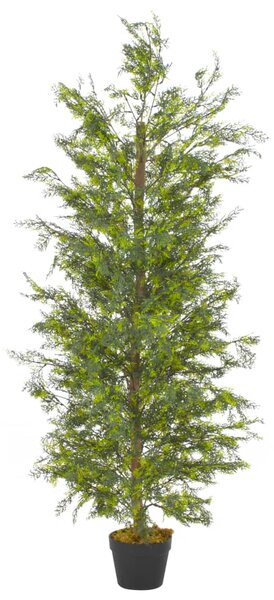 Artificial Plant Cypress Tree with Pot Green 150 cm