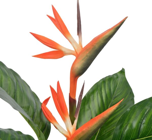 Artificial Plant Strelitzia with Pot Red 100 cm