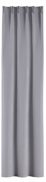 Double pinch pleat curtain