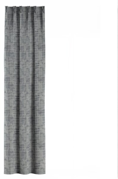 Double pinch pleat curtain